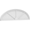 Ekena Millwork Elliptical 3 Spoke Architectural Grade PVC Pediment, 60"W x 16"H x 2"P PEDPS060X160ELL03 - alternate 1